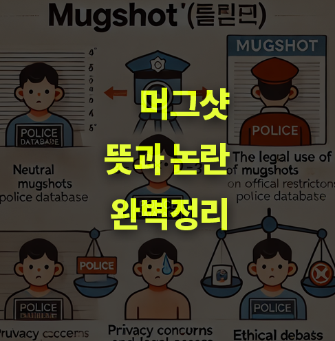 머그샷이란? 뜻, 역사, 공개와 법적 논란.