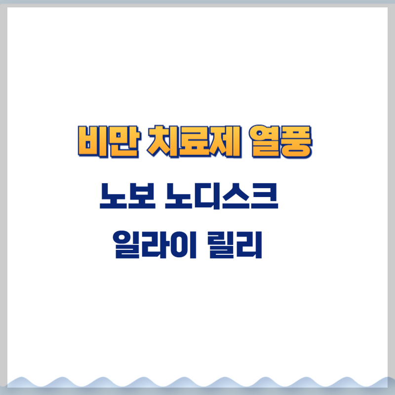 비만 치료제 열풍