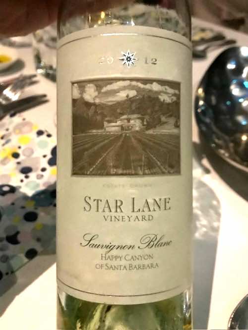 Star Lane Vineyard Sauvignon Blanc 2012
