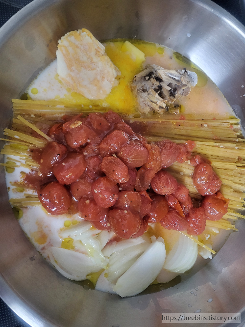 원팬 파스타, 로제