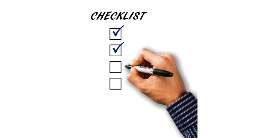 체크리스트 사진