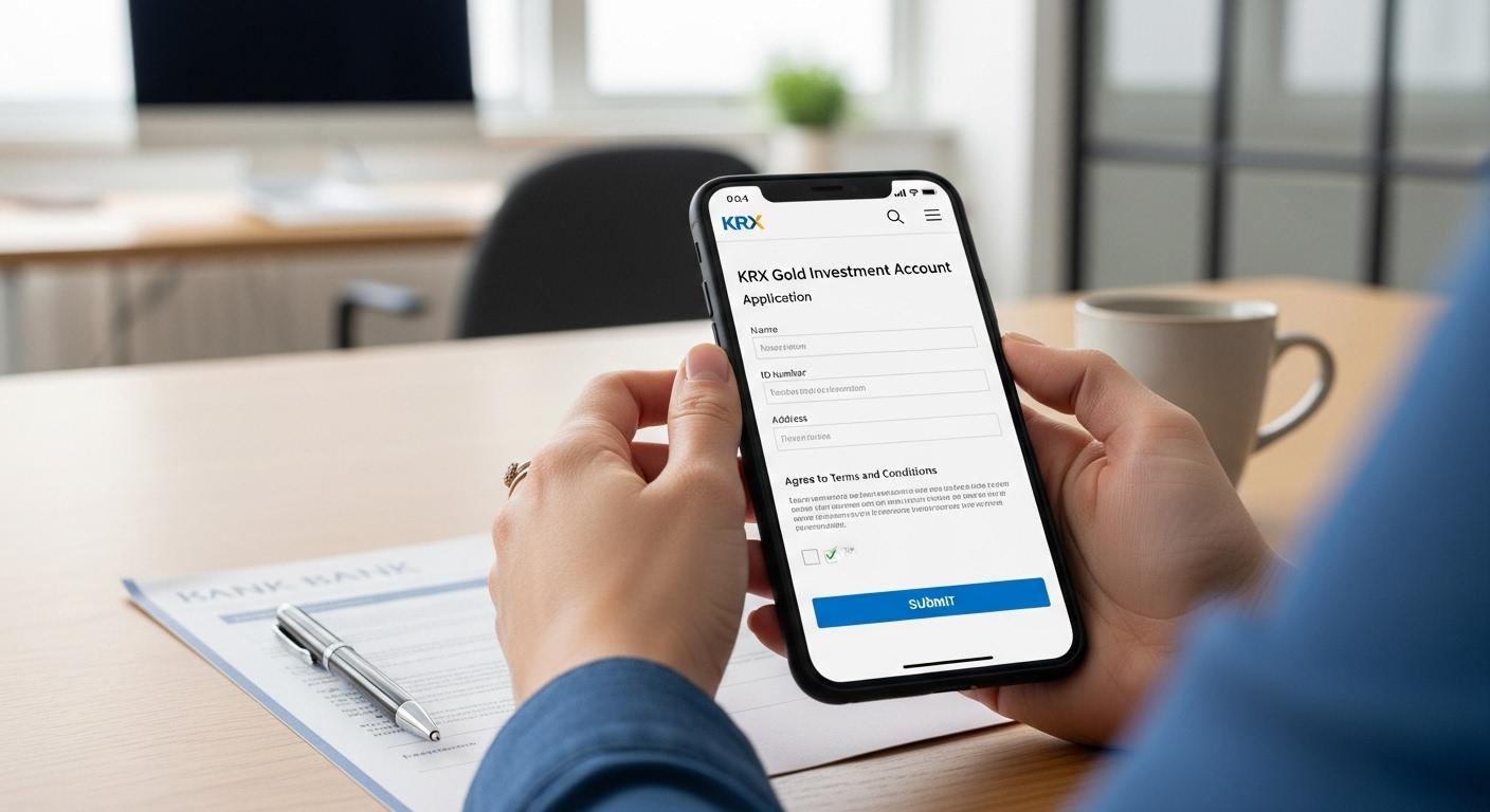 KRX 금투자 계좌 개설 절차