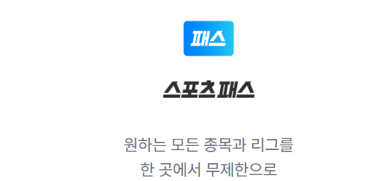 쿠팡플레이스포츠 패스