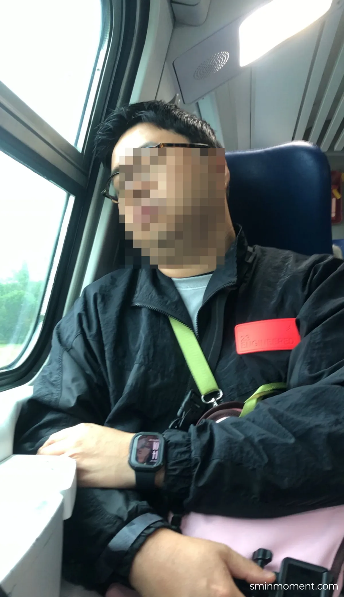 피사에서-피렌체로-돌아가는길-지친-신랑-잠들음