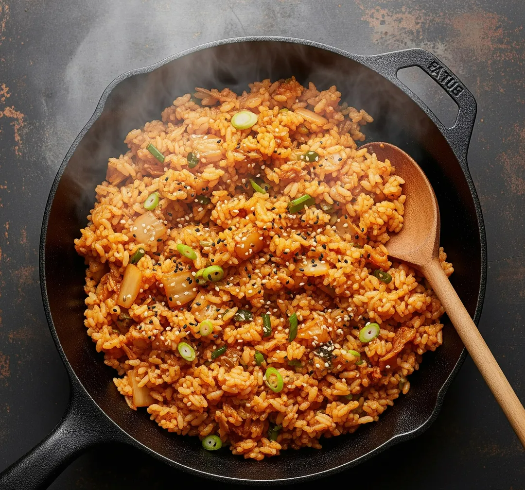 파김치 볶음밥 레시피 설명 이미지