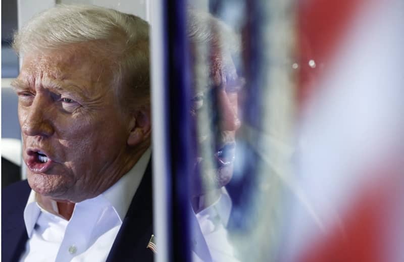 President Trump has sounded an optimistic note on talks with China. Evelyn Hockstein/Reuters