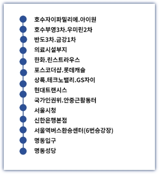 4130번 버스 전체 노선