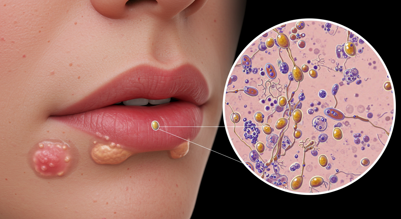 구강 위생 문제도 구순염 원인이 될 수 있어요