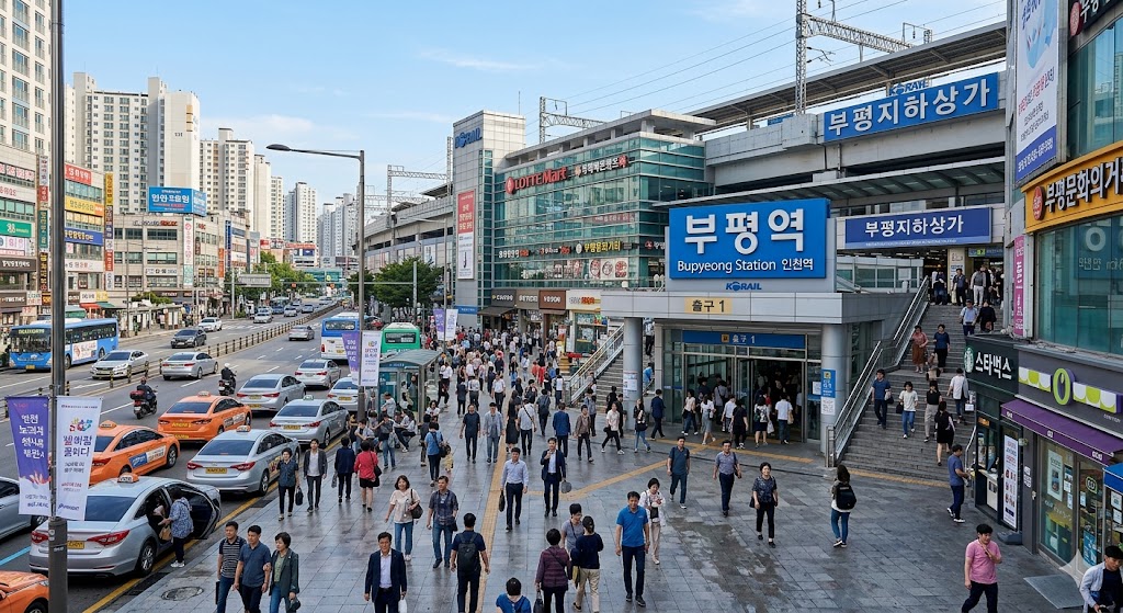 부평역 용산 동인천 급행 전철 시간표 최신