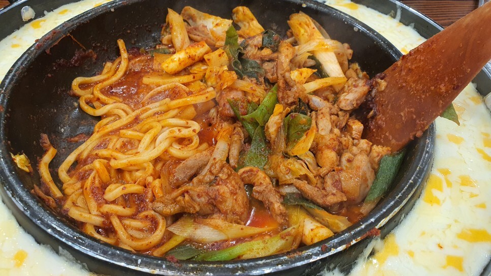 닭갈비 우동사리