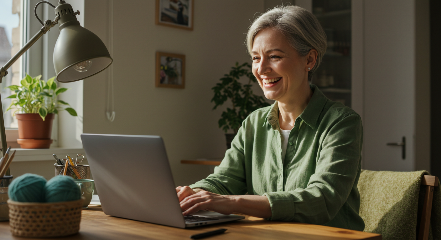 시니어노트북사용하기