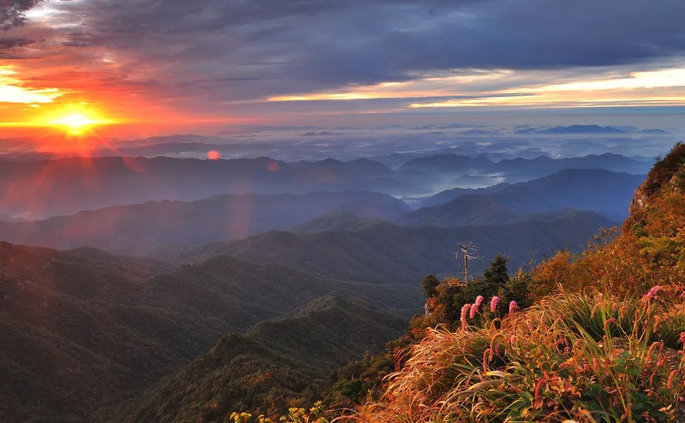 지리산 천왕봉 일출