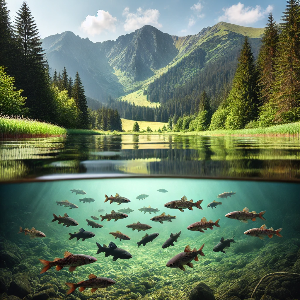 고립된 저수지 내의 자연 적응