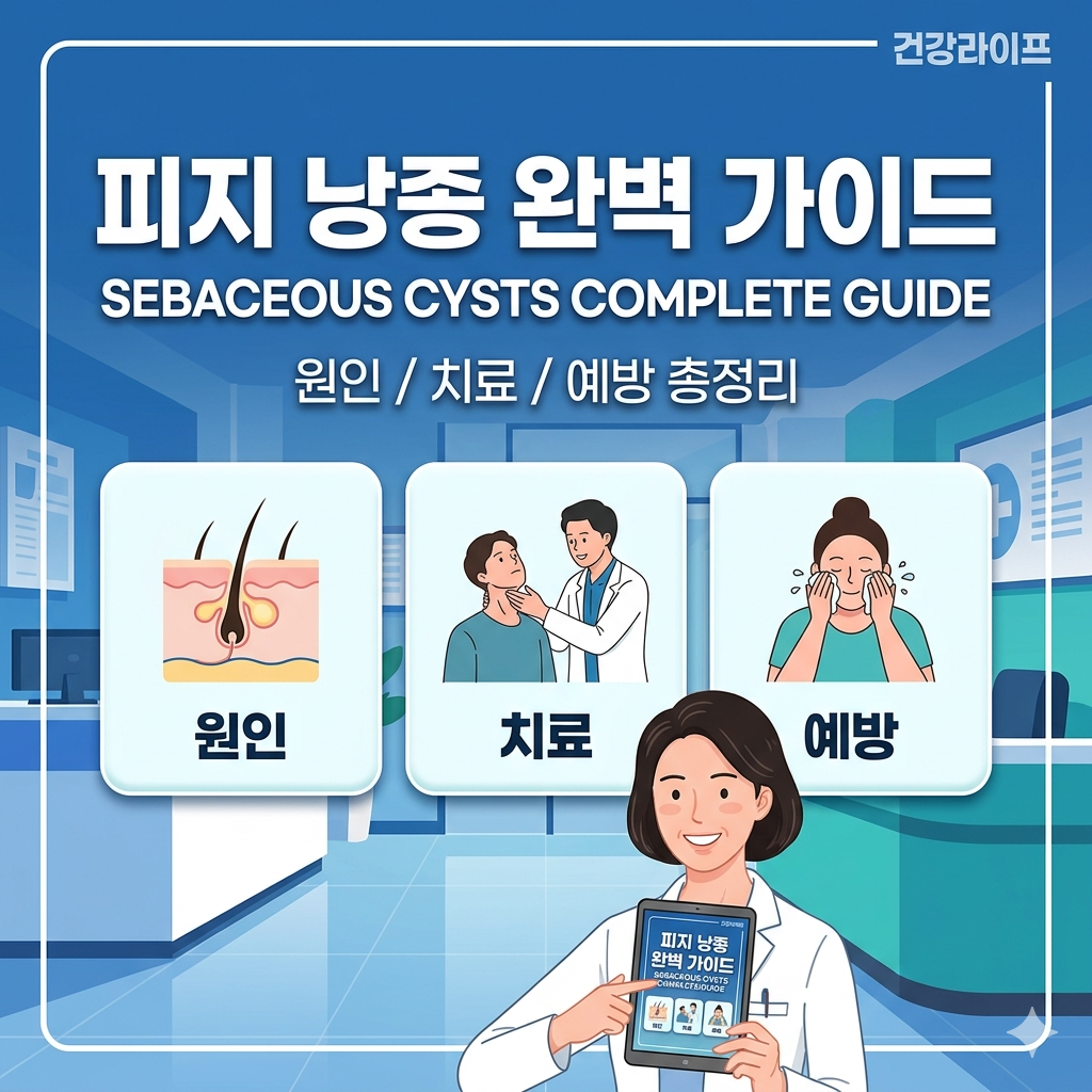 피지낭종의 원인과 치료.예방법 완벽 가이드