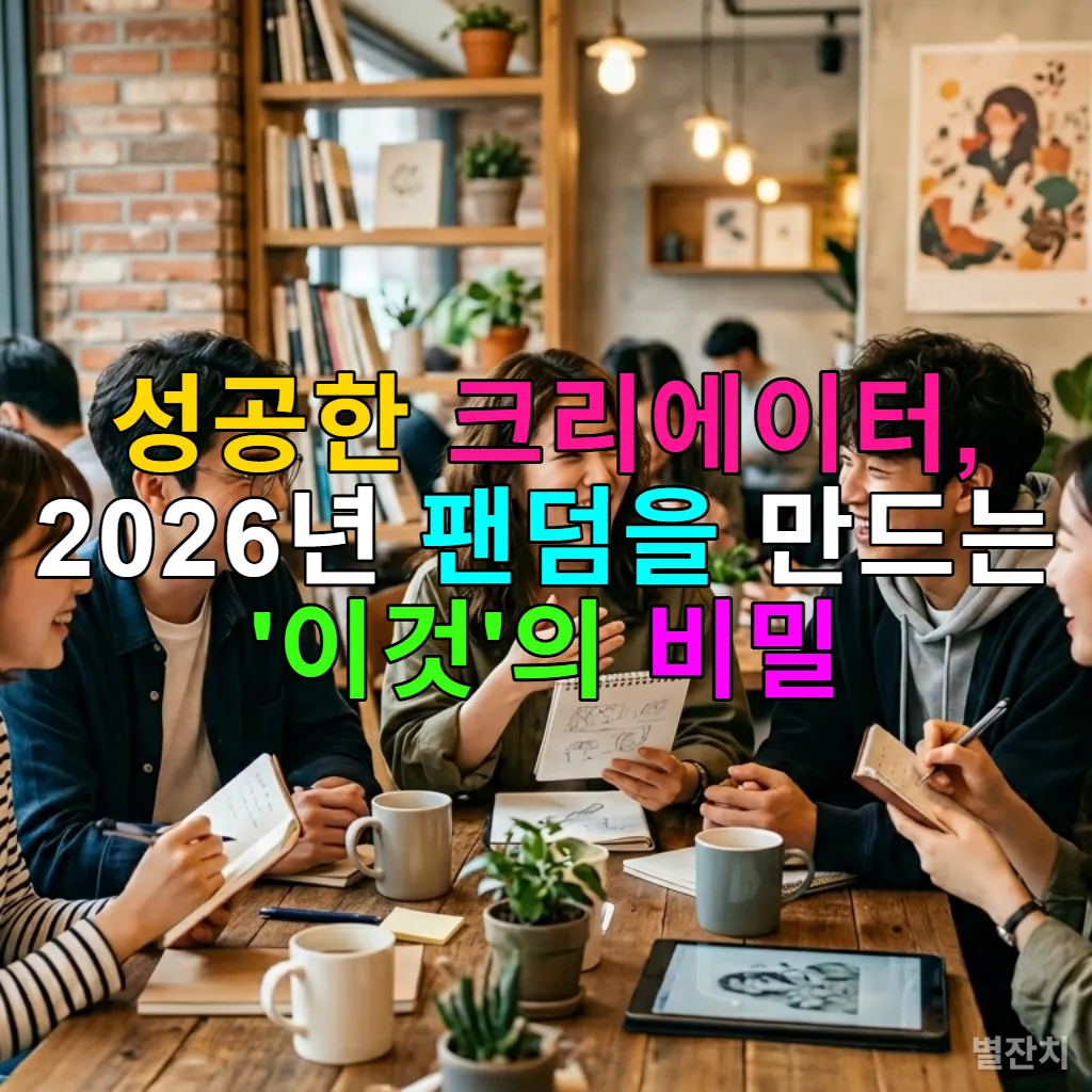 한국 크리에이터들이 팬들과 소통하며 활기찬 커뮤니티를 형성하는 모습