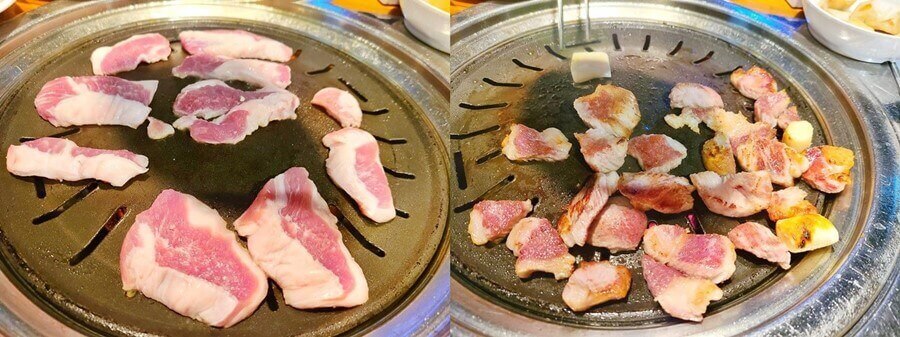 고기굽는 남자 가브리살