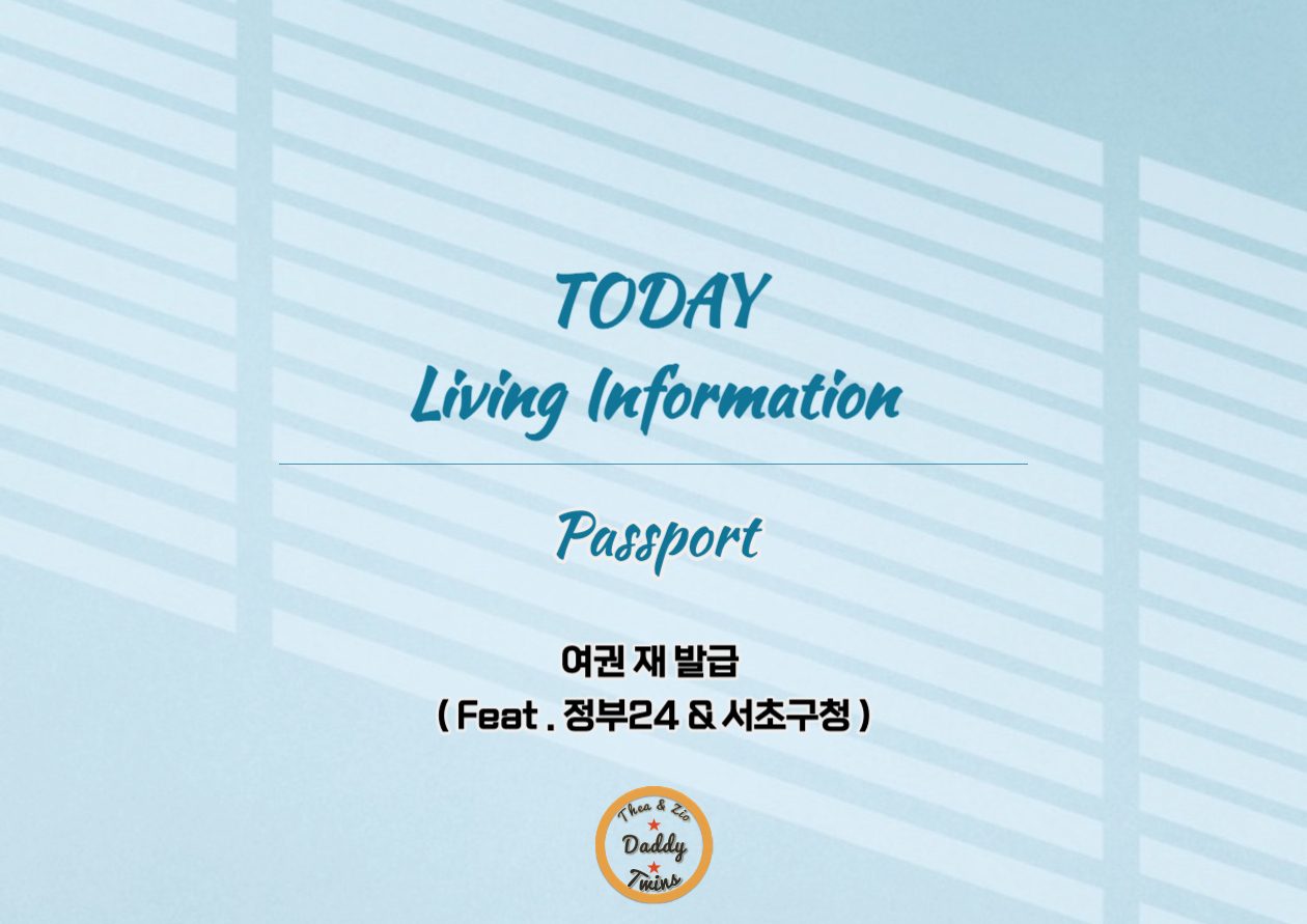 여권/여권재발급/서초구청/여권발급/정부24
