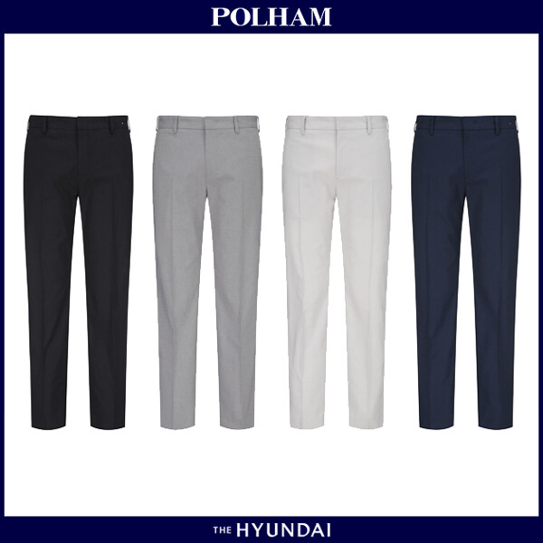 폴햄 남성 쿨맥스 슬림핏 슬랙스 bk 34 phc2pp1052