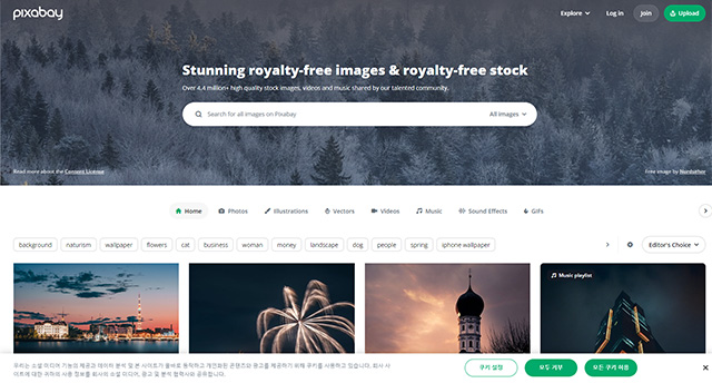 픽사베이 사이트