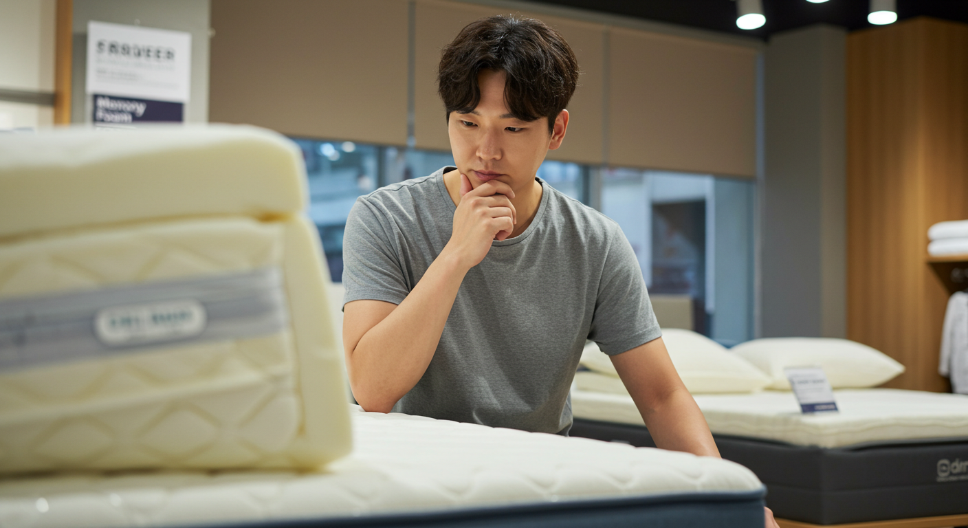 메모리폼 vs 라텍스