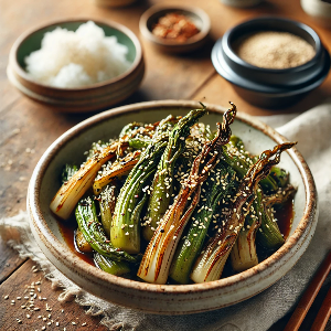 두릅나물 완성! 맛있게 먹는법