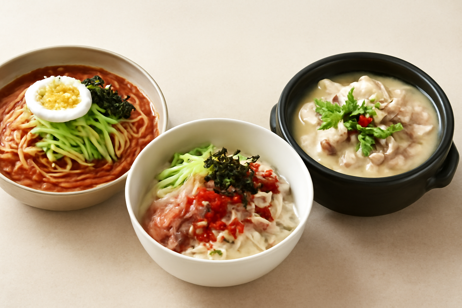 밀면 관련 사진