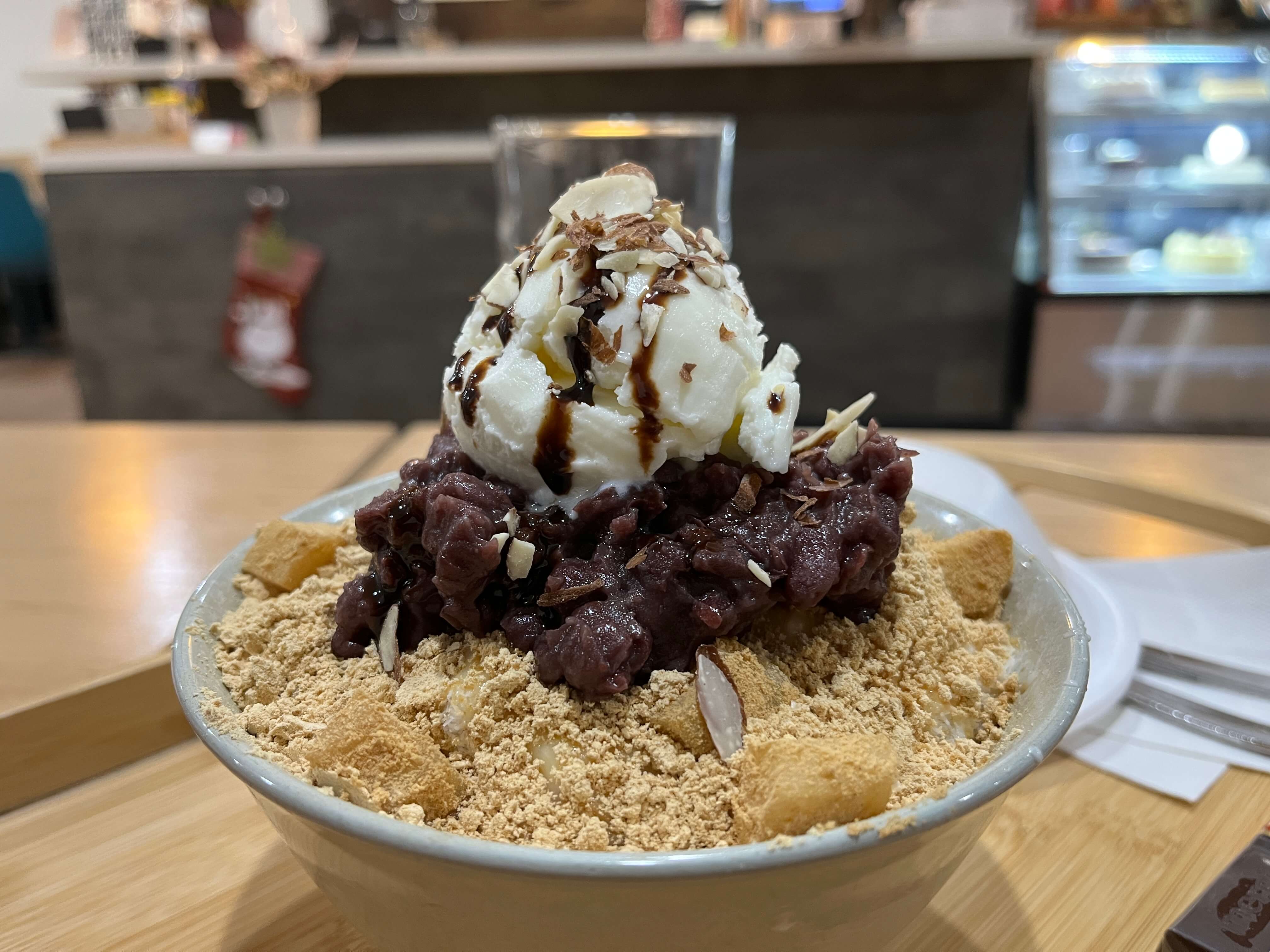 소울카페 팥빙수 사진