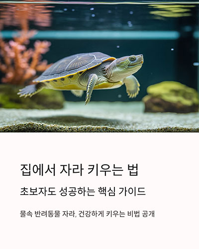 어떤 환경에서 키워야 건강하게 자랄까요?