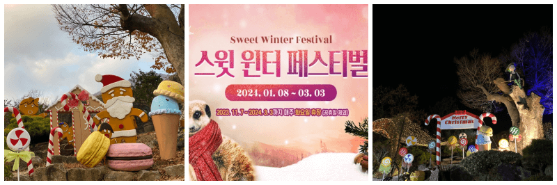 네이처파크 스윗윈터페스티벌 포스터, 사진
