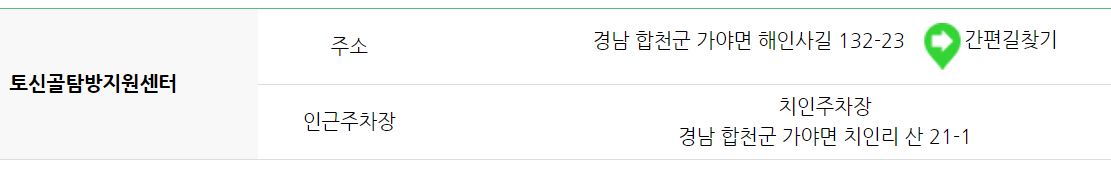 가야산 등산코스