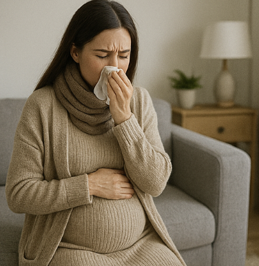 임신 중 감기 치료 시 주의사항 관련 사진