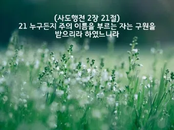 사도행전 2장 제자들의 성령 묵상_13