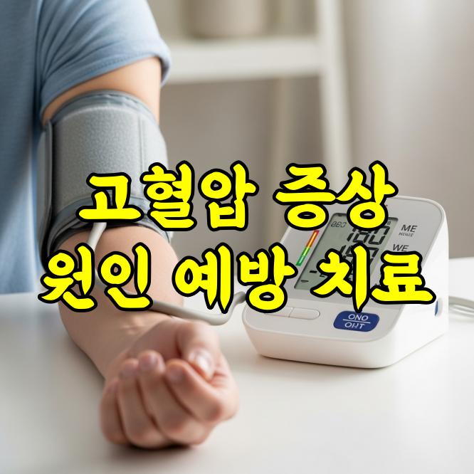 고혈압 증상, 원인, 예방, 치료 가이드