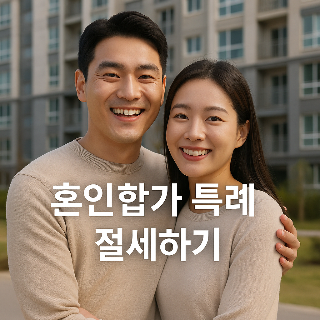 혼인합가 특례와 절세 전략: 실제 사례로 쉽게 이해하기