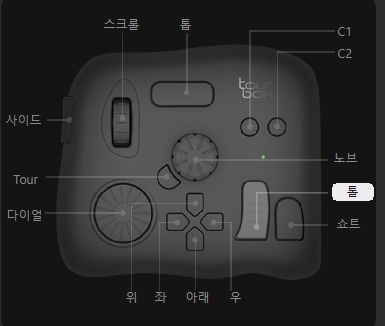 콘솔 컨트롤러 투어박스(TourBox)
