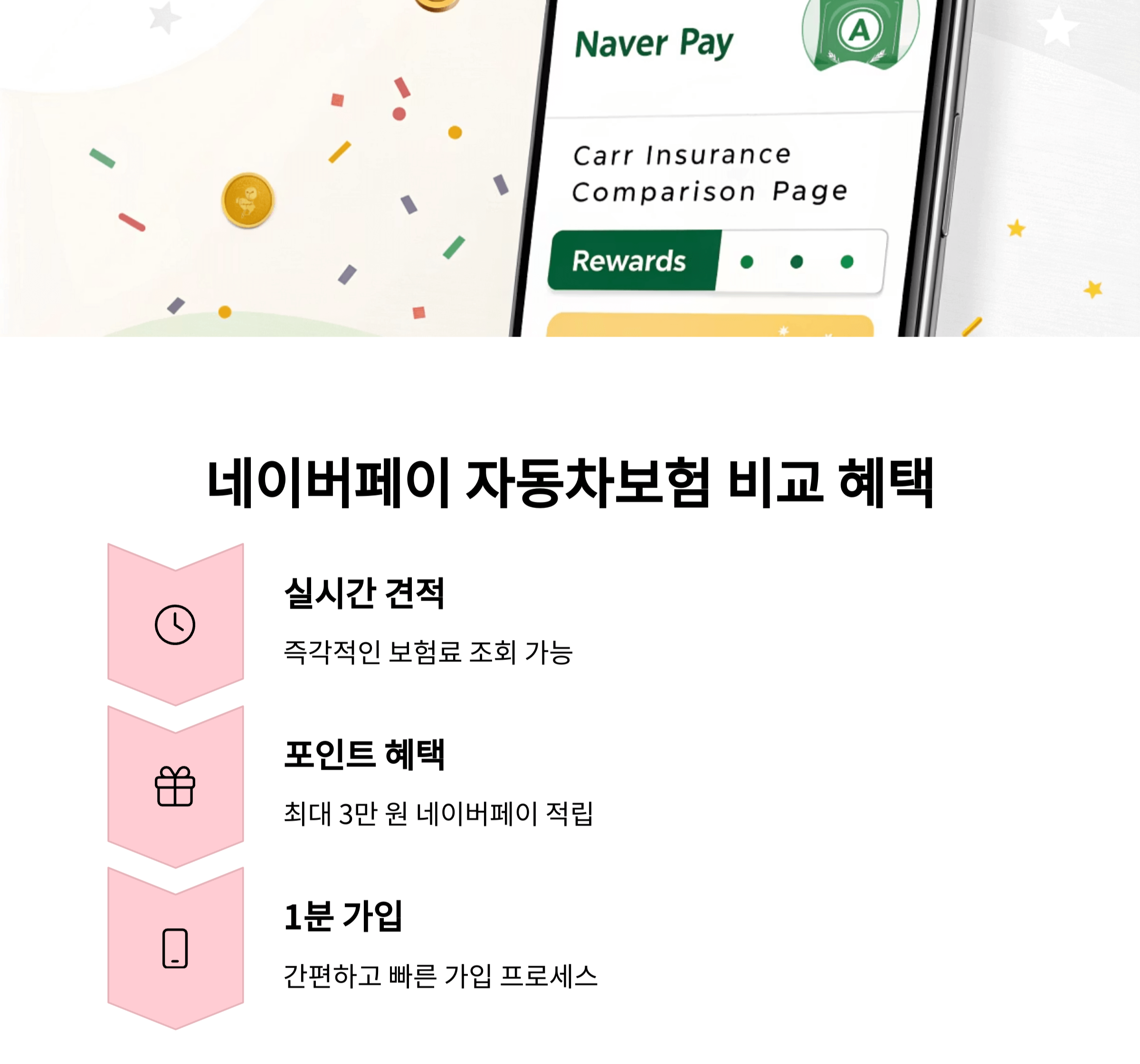 네이버페이 자동차보험 비교 혜택