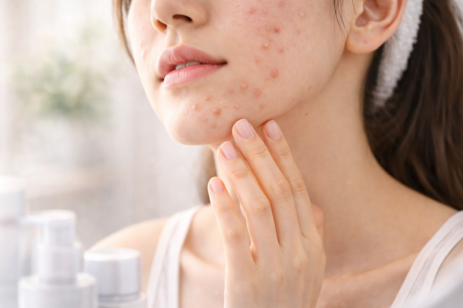 성인여드름 원인