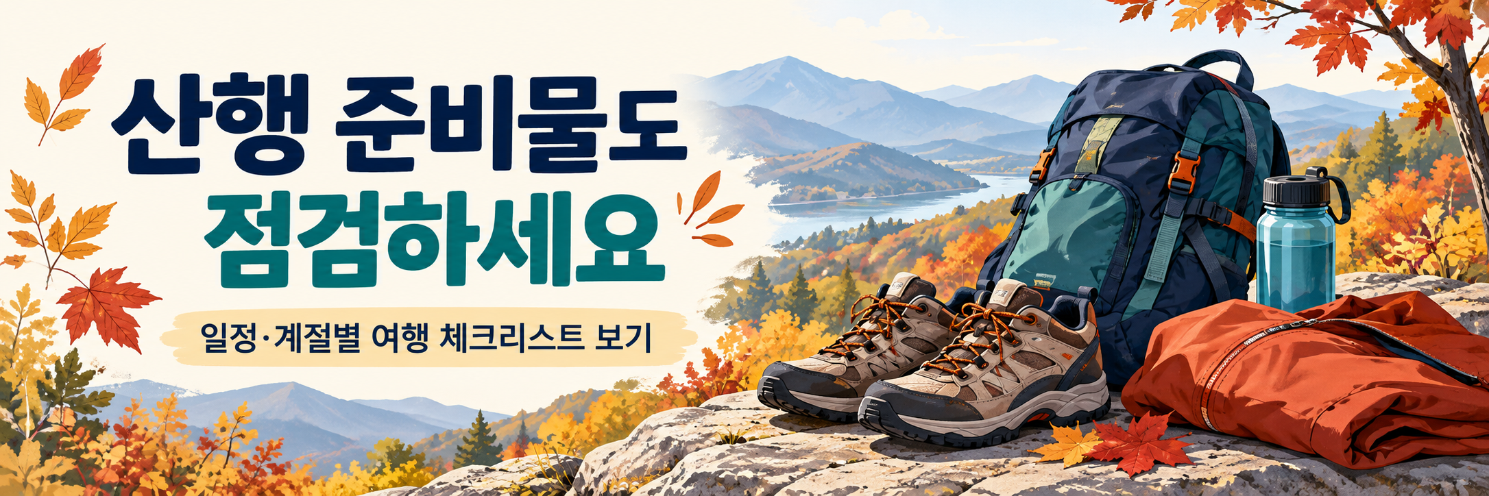 2026 가을철 입산통제 확인 - 단풍 산행 전 등산로 폐쇄 여부 조회
