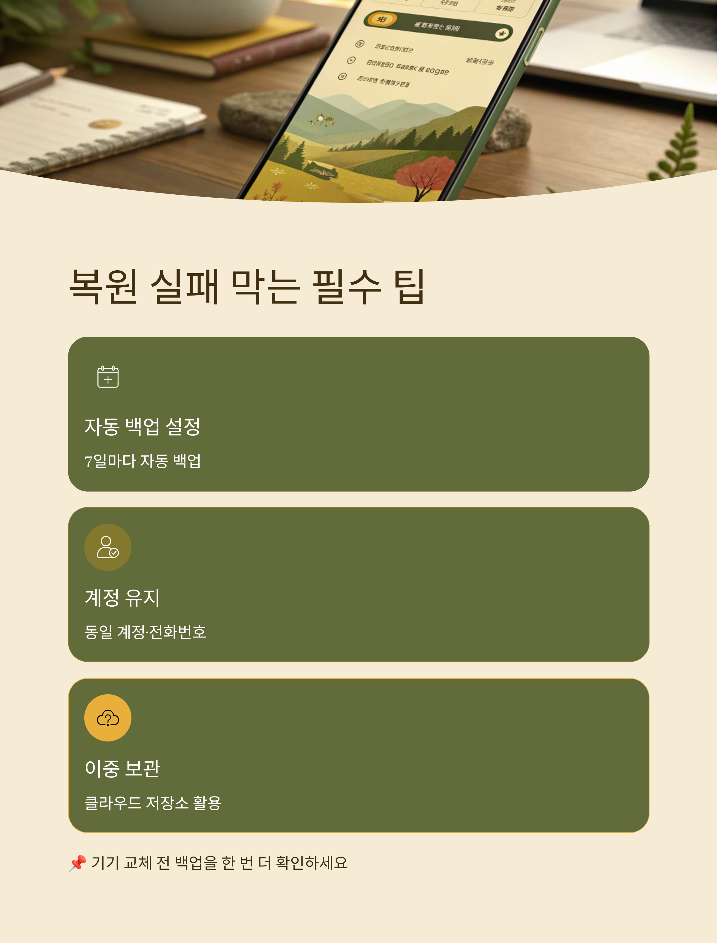 카톡 이전대화 복원 완벽 가이드|백업부터 복구까지 한 번에 정리