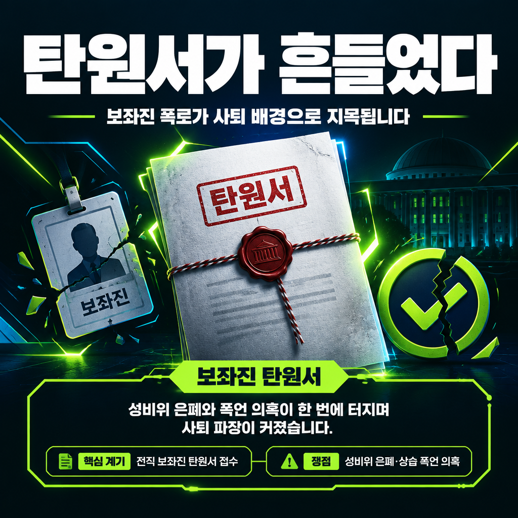 탄원서가 흔들었다