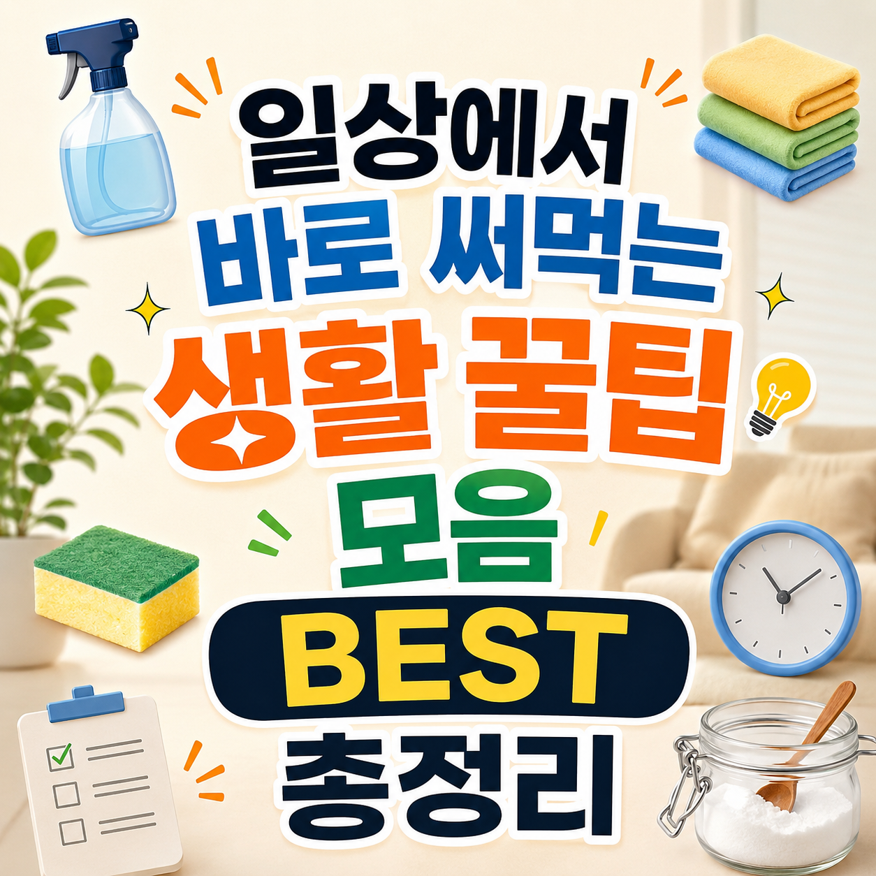 생활 꿀팁 모음