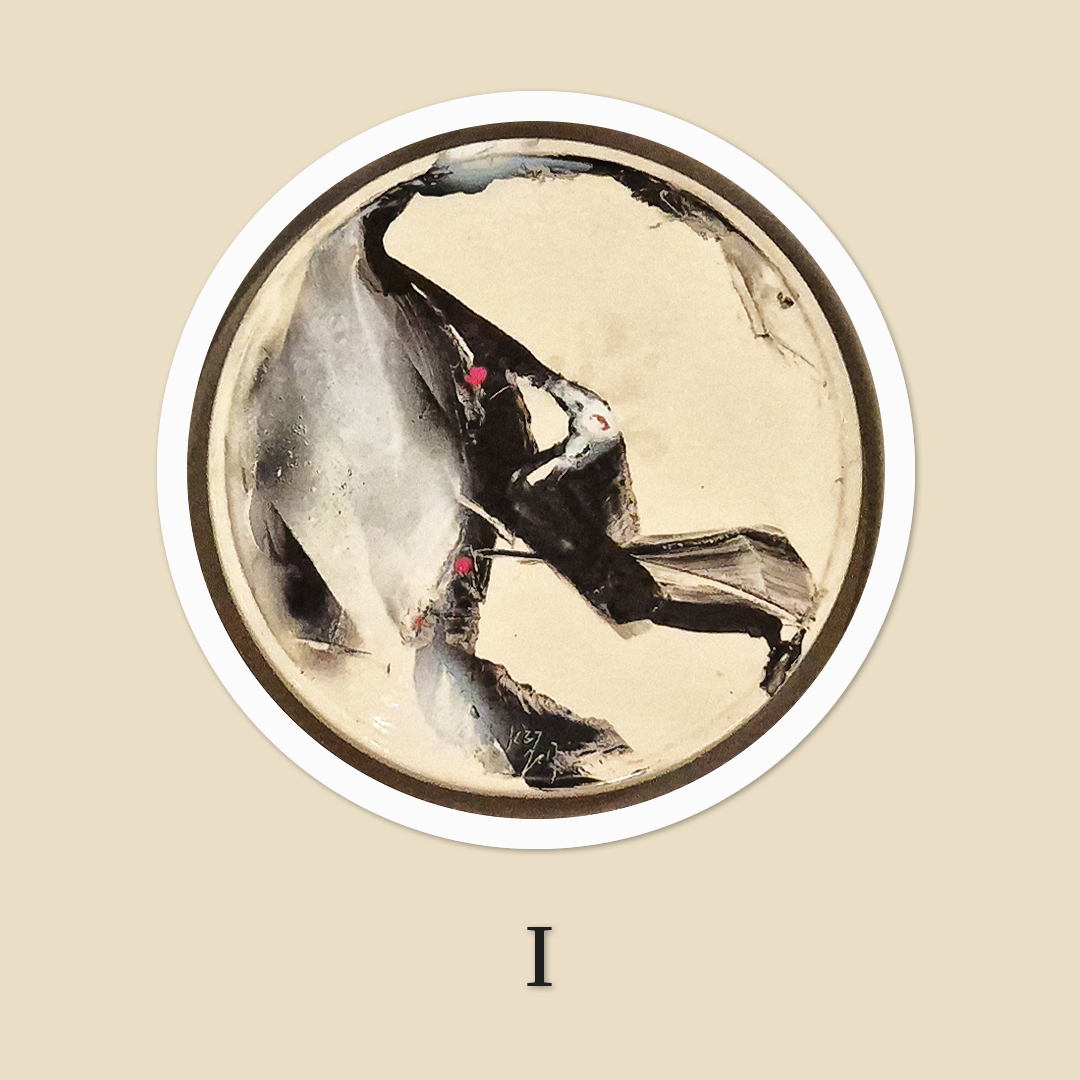 신봉동성당 김인중 신부의 스테인드글라스 십자가의 길 제1처