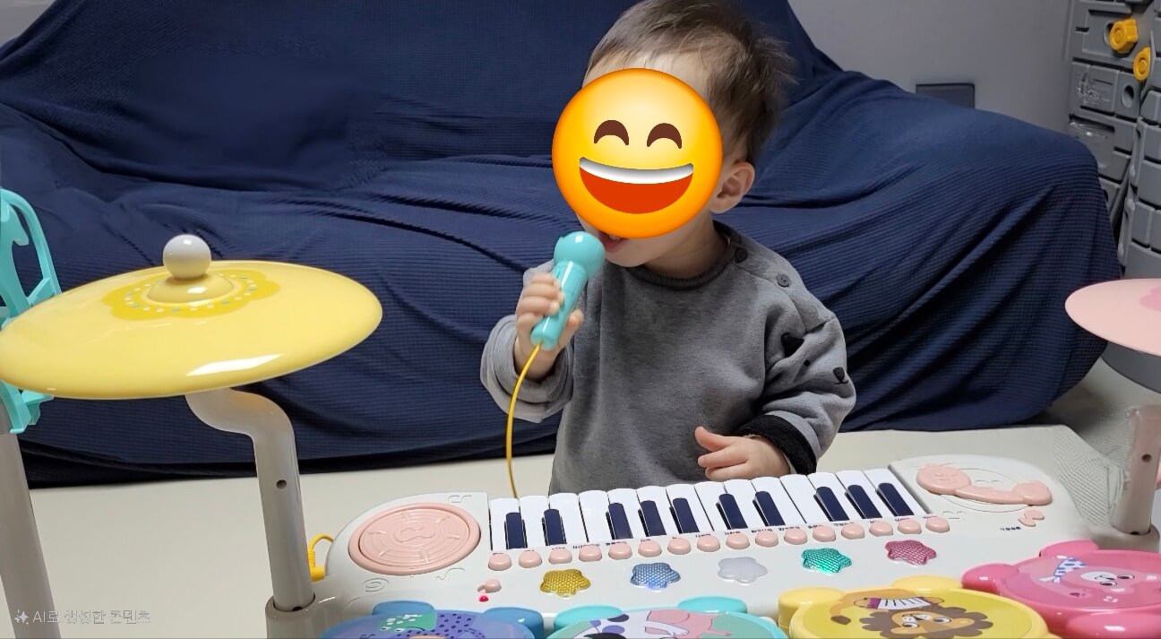 유아 크리스마스 선물 추천 - 하베브릭스 피아노드럼