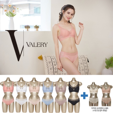 발레리 메쉬 브라팬티 12종 무작위 브라팬티 4종