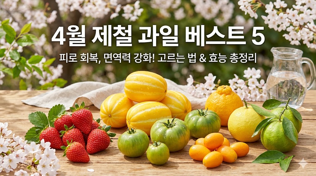 4월 제철 과일