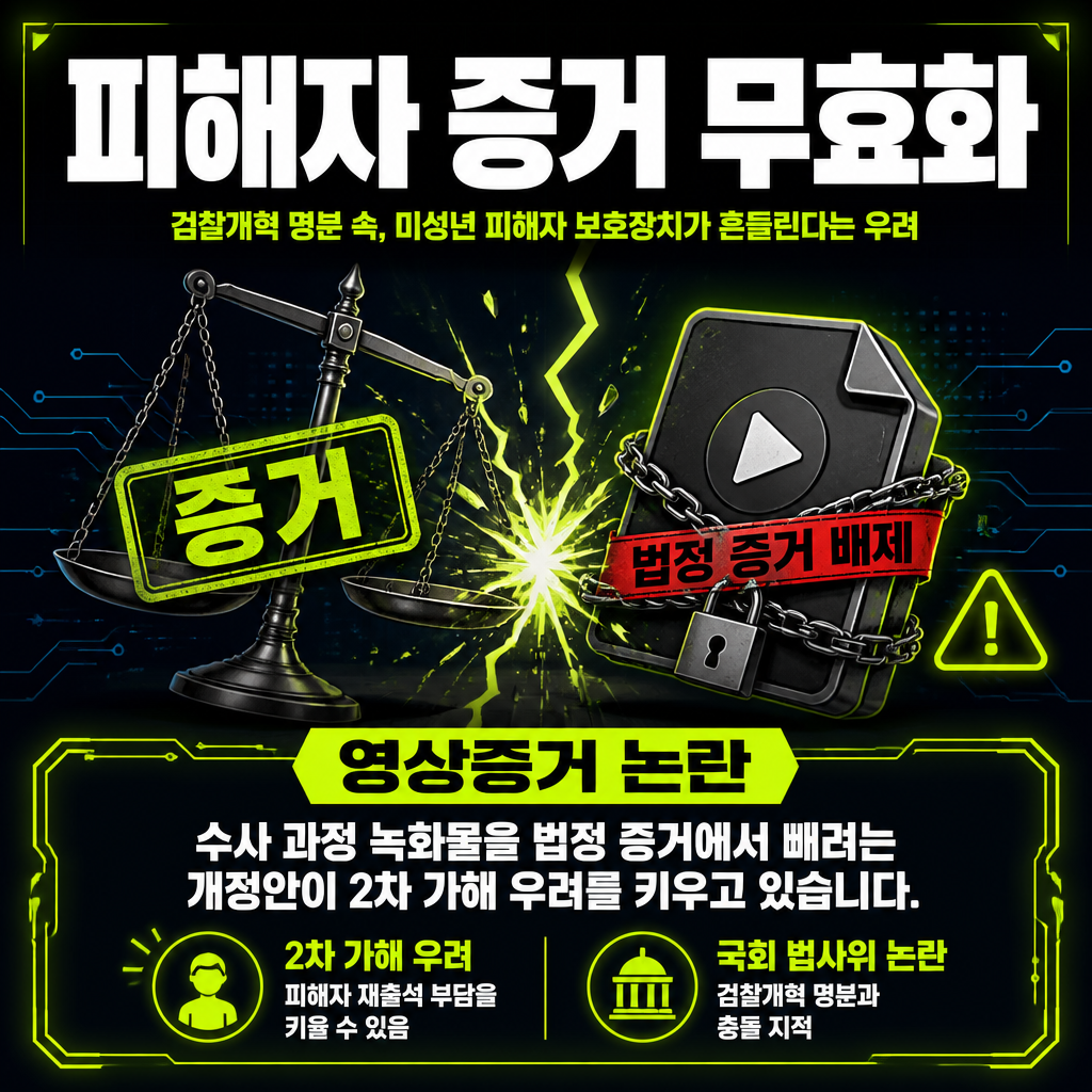 피해자 증거 무효화