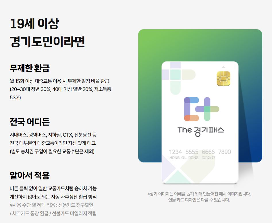 경기패스 교통카드