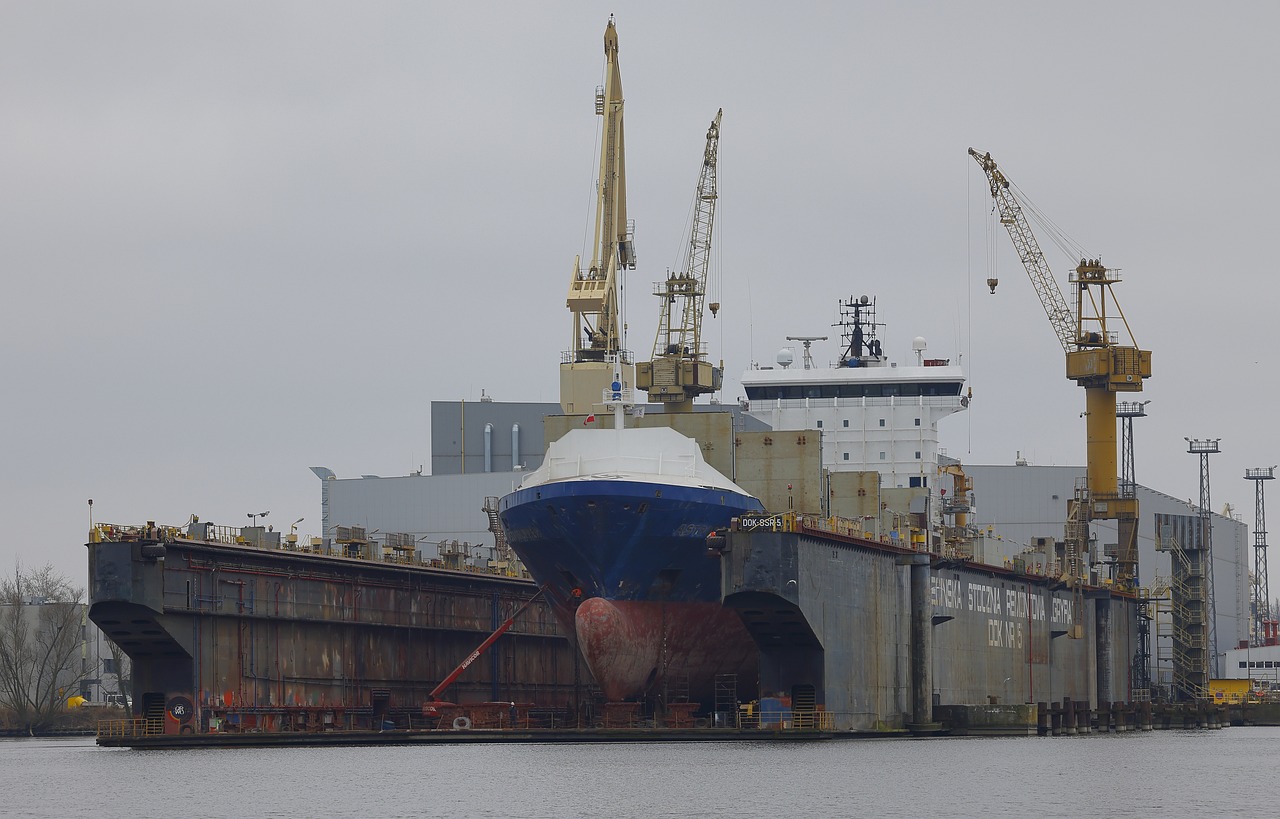 조선업 관련 사진