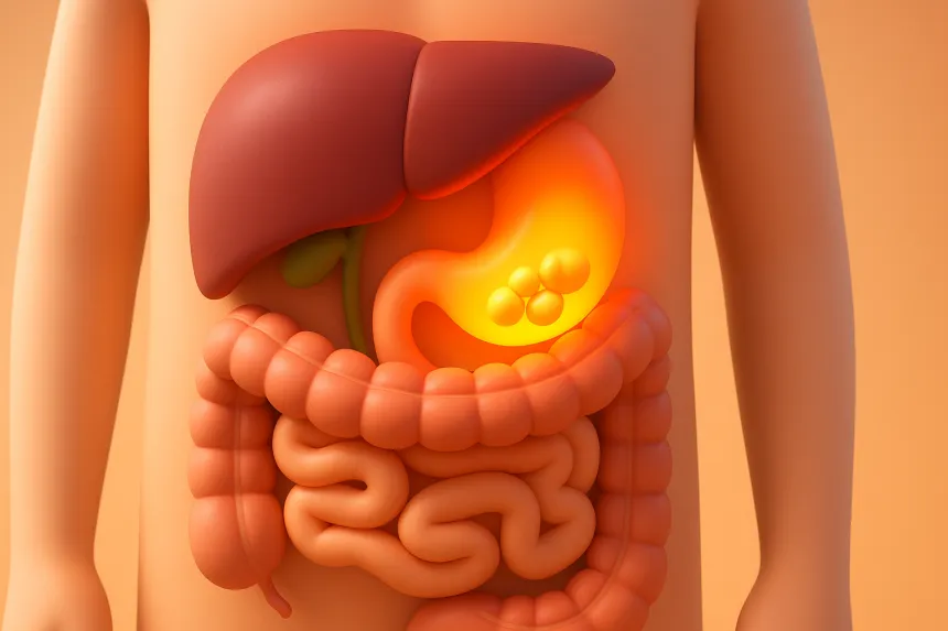 오른쪽 옆구리 통증 의심되는 병