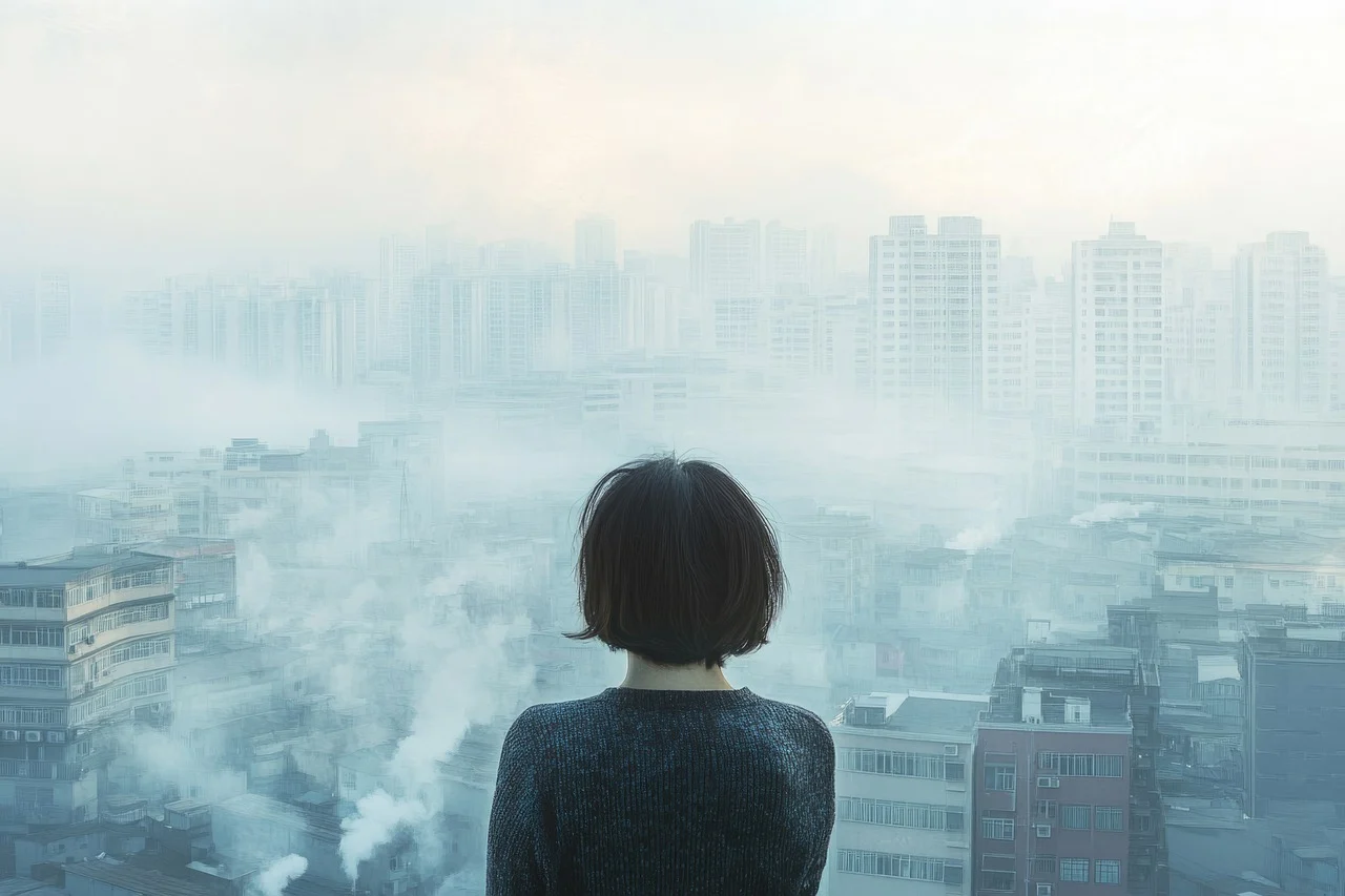 공기 질과 건강 문제: 화재의 숨겨진 피해와 연구 사례